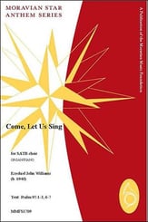 Come, Let Us Sing SATB choral sheet music cover